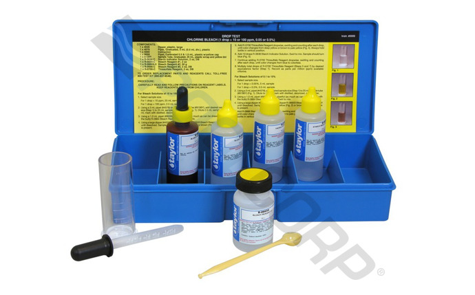 POOL360 | CHLORINE BLEACH DROP TEST KIT