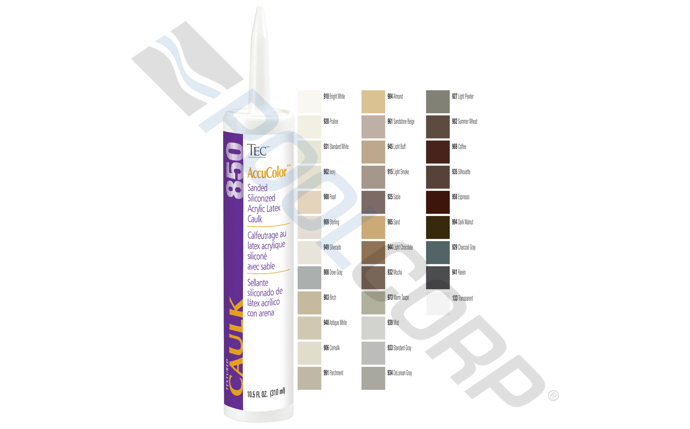 Spectrum Siliconized Acrylic Caulk Sanded