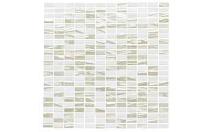 white mosaic pattern