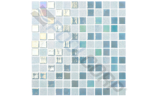 mint green 1"x1" straight