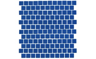 cobalt 1"x1" stagger